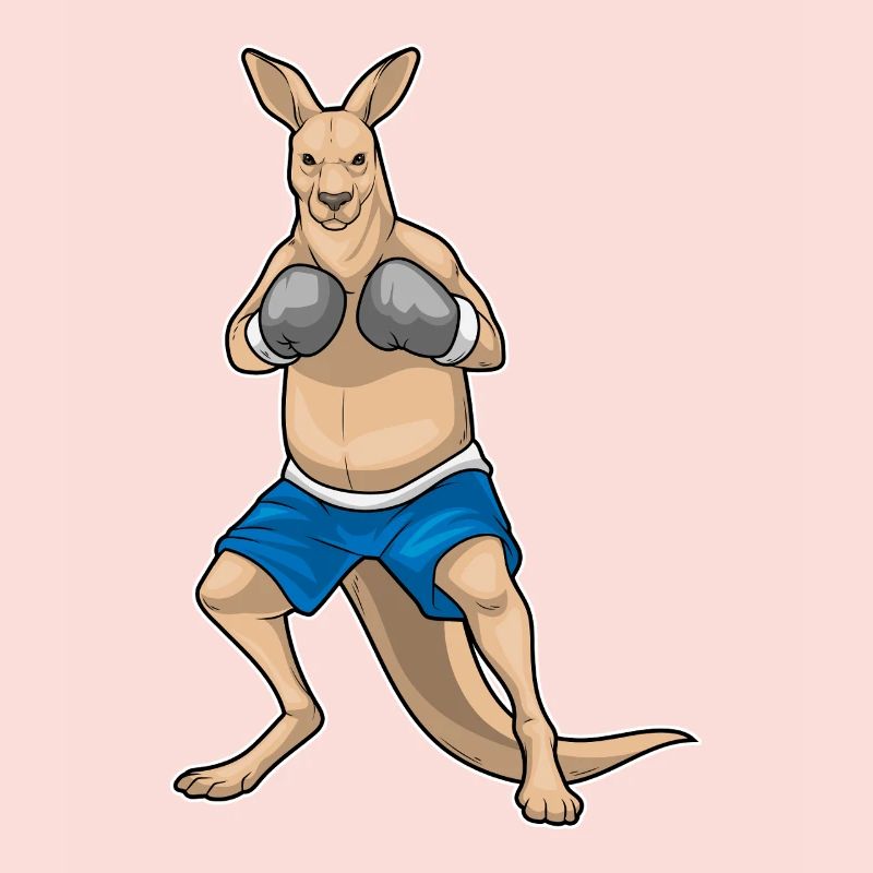 Känguru Boxer Boxhandschuhe Boxen