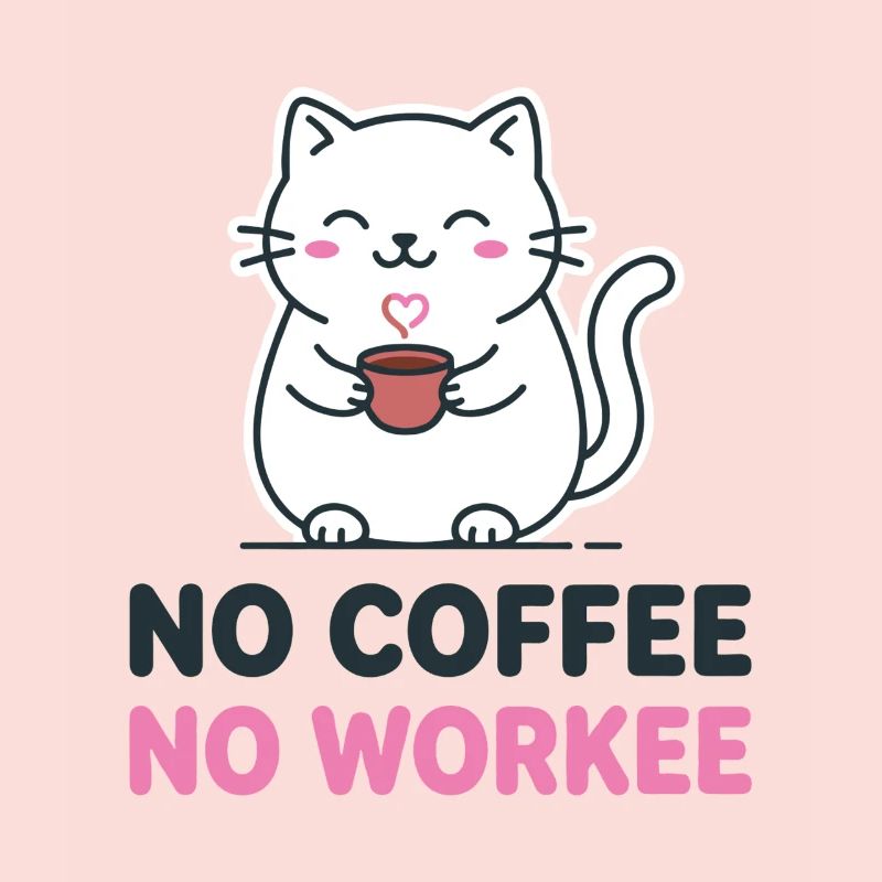 No coffee, no work.
