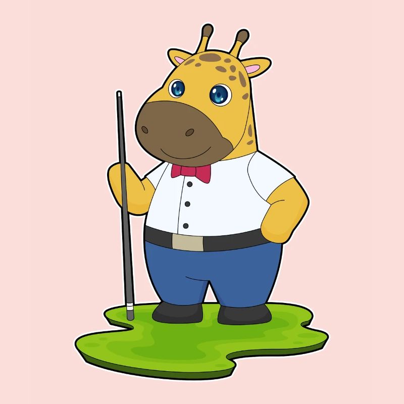 Giraffe Billiard Queue Sport