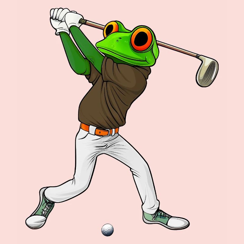 Frösche Golf