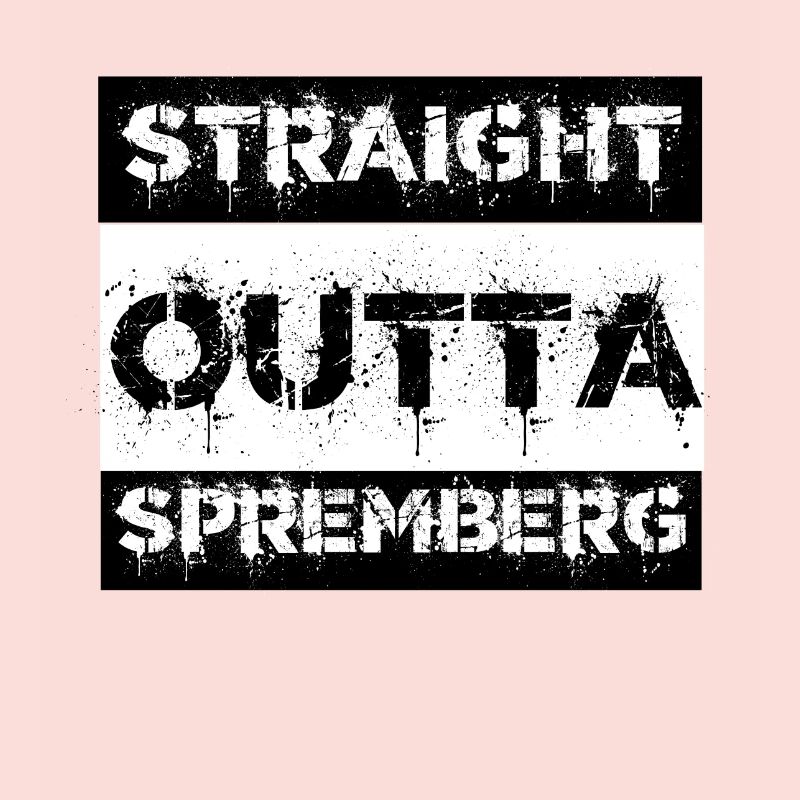 Straight Outta Spremberg Geschenk Sonderangebot