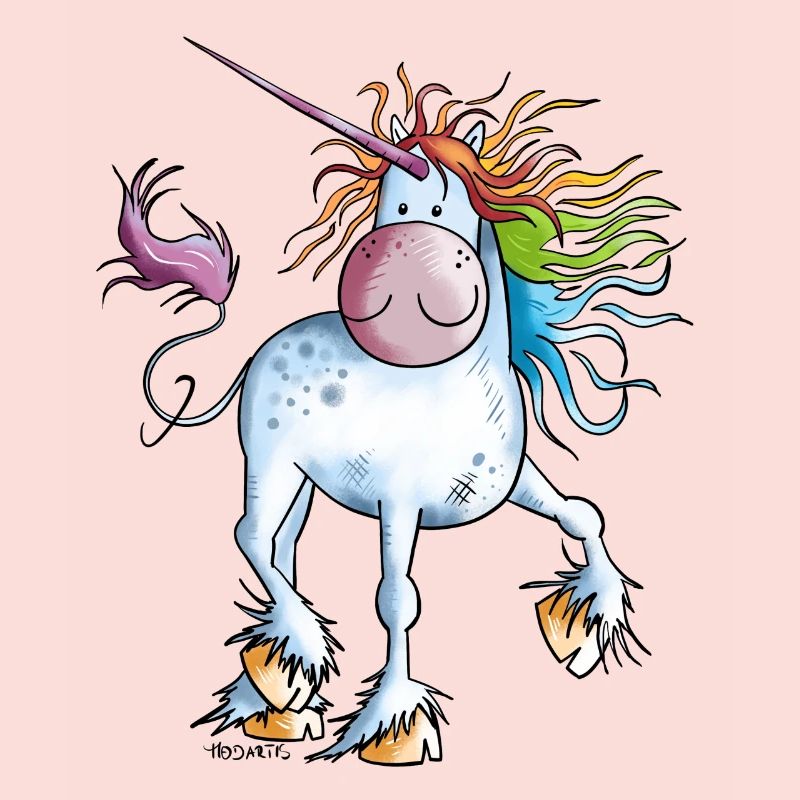 Regenbogen Einhorn