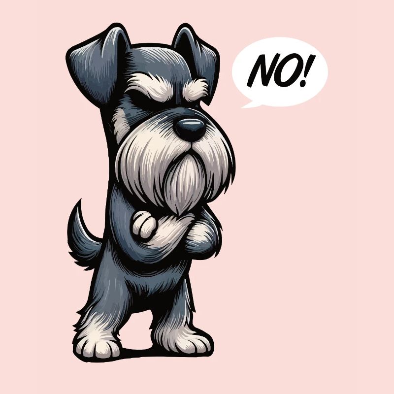 Pas de Schnauzer Schnauzer géant Propriétaire de Schnauzer