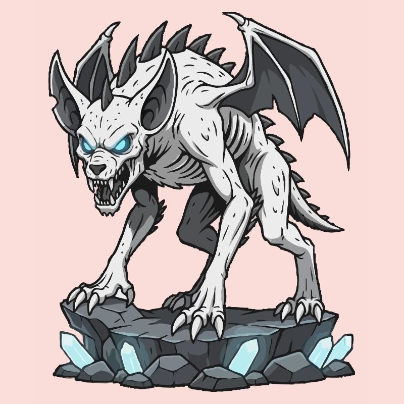 Loup démoniaque de Chupacabra