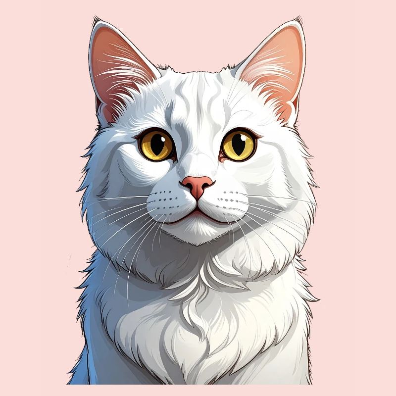 Chat blanc