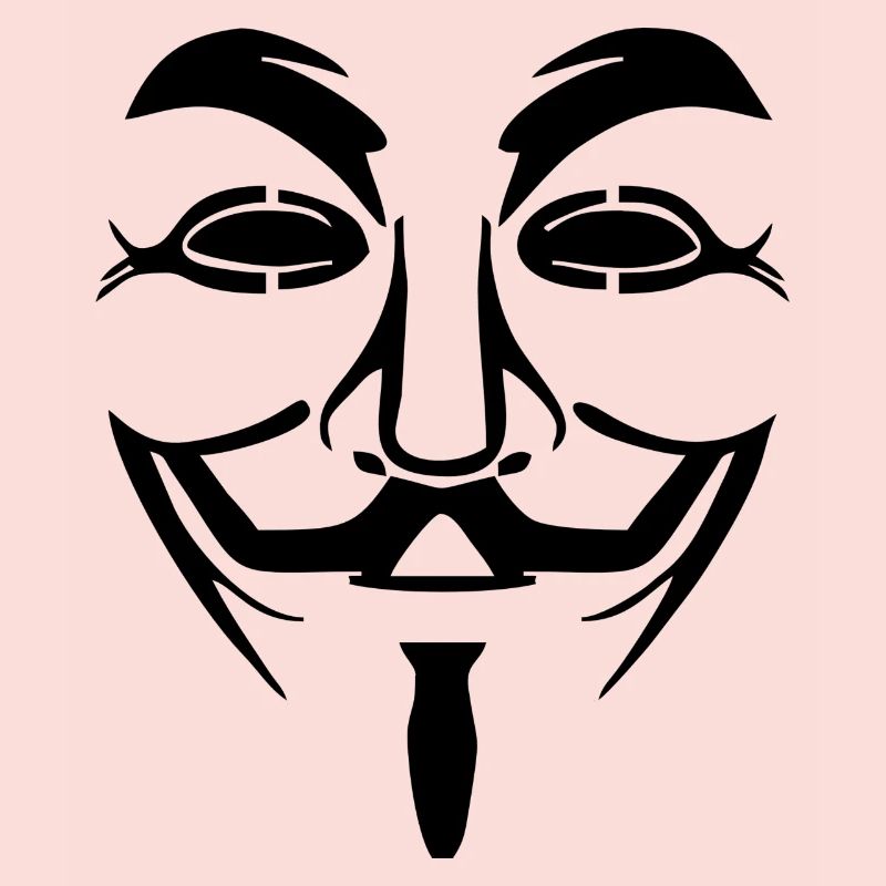 V like Vendetta - Anonymous! Gift idea