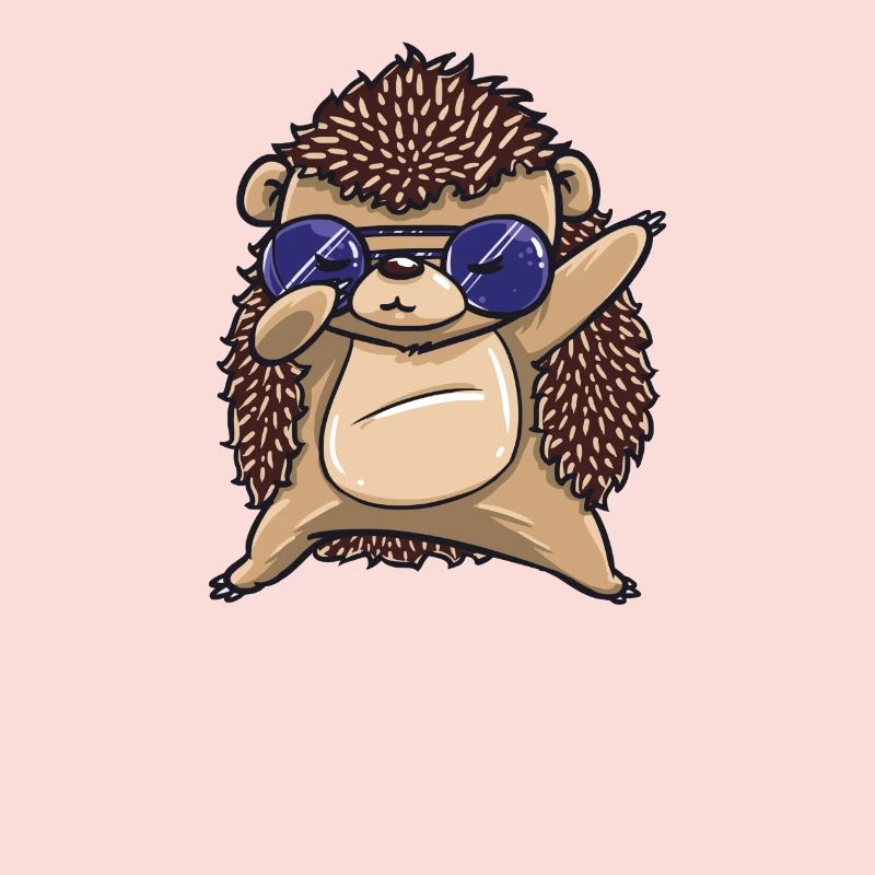 Dabbing dab hedgehog dab gift birthday funny