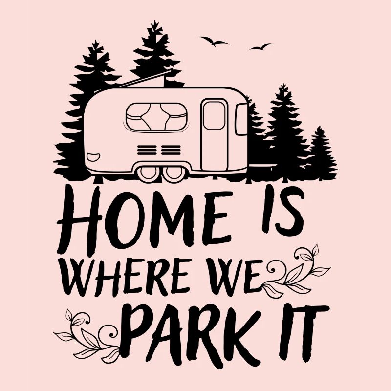 Camper camping camping gift caravan saying