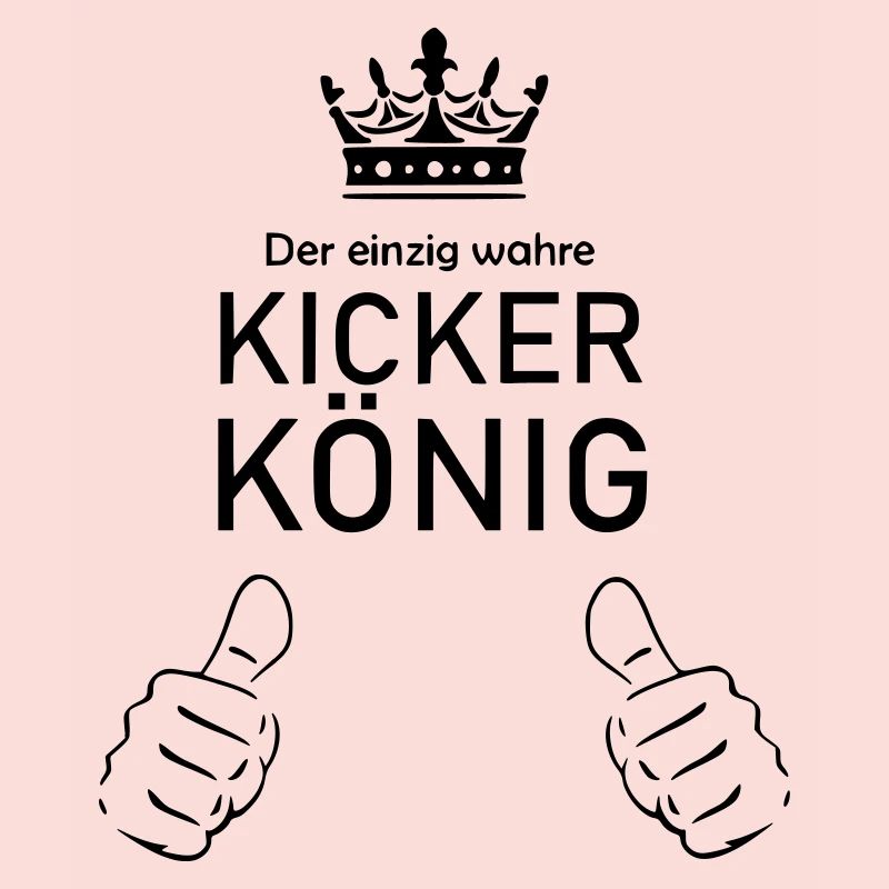 Kicker König Table Soccer Geschenk Idee