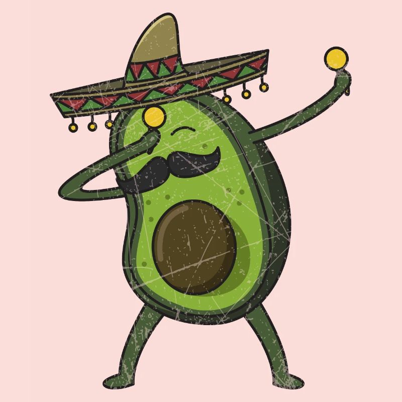 Avocado - Dab Pose - Dabbing - Gift