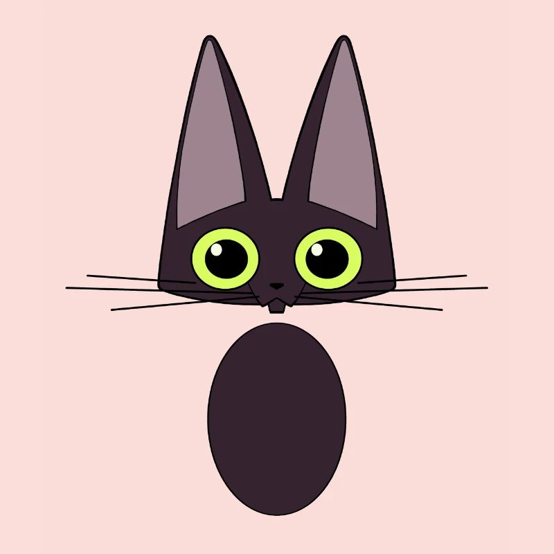 Schwarze Katze