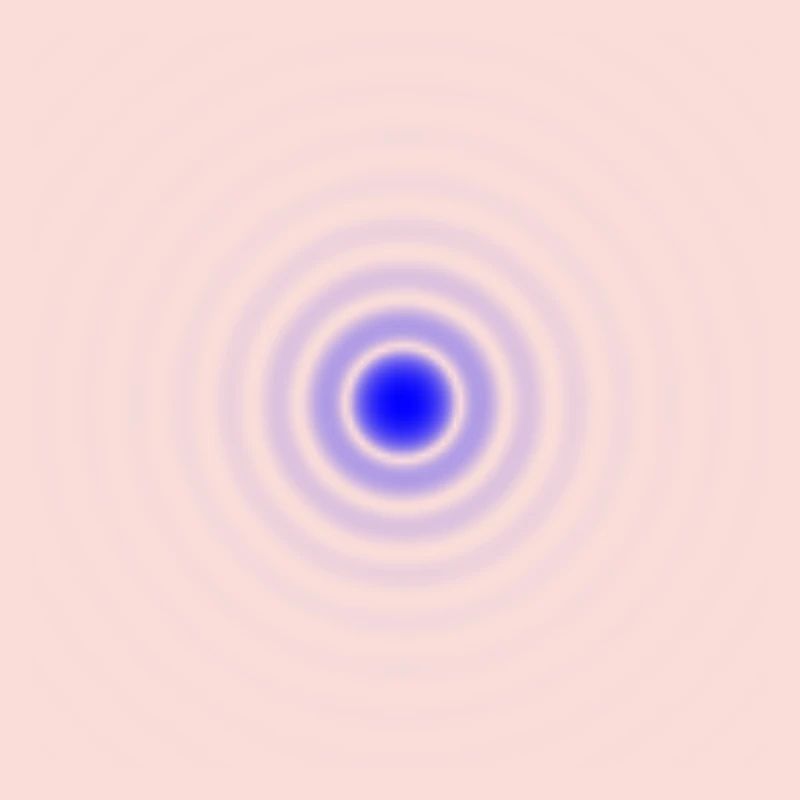 Airy Disc Blue