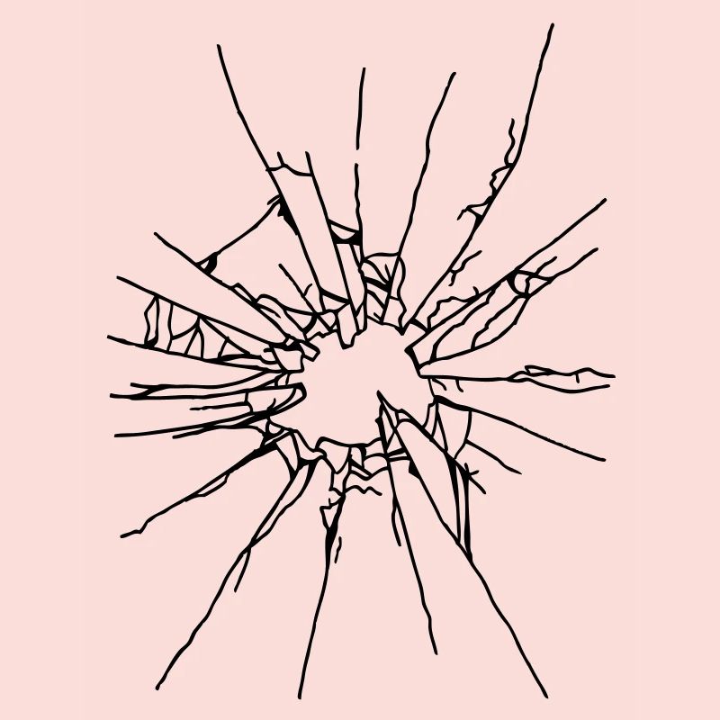 broken glass