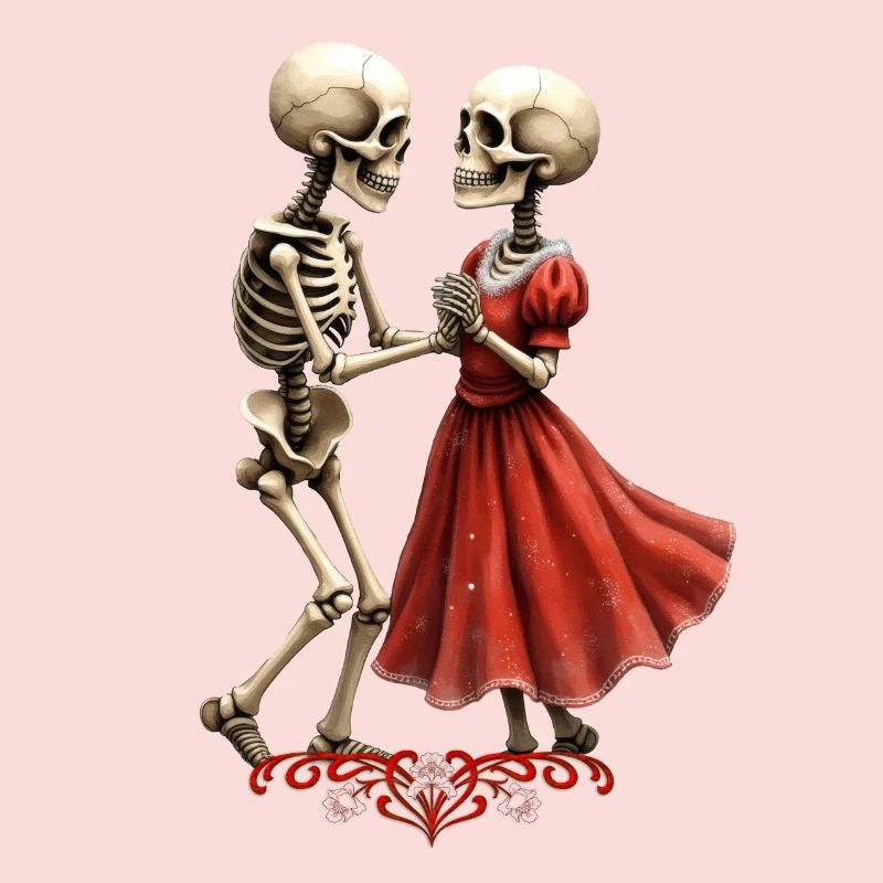 Red Skeletal Dance