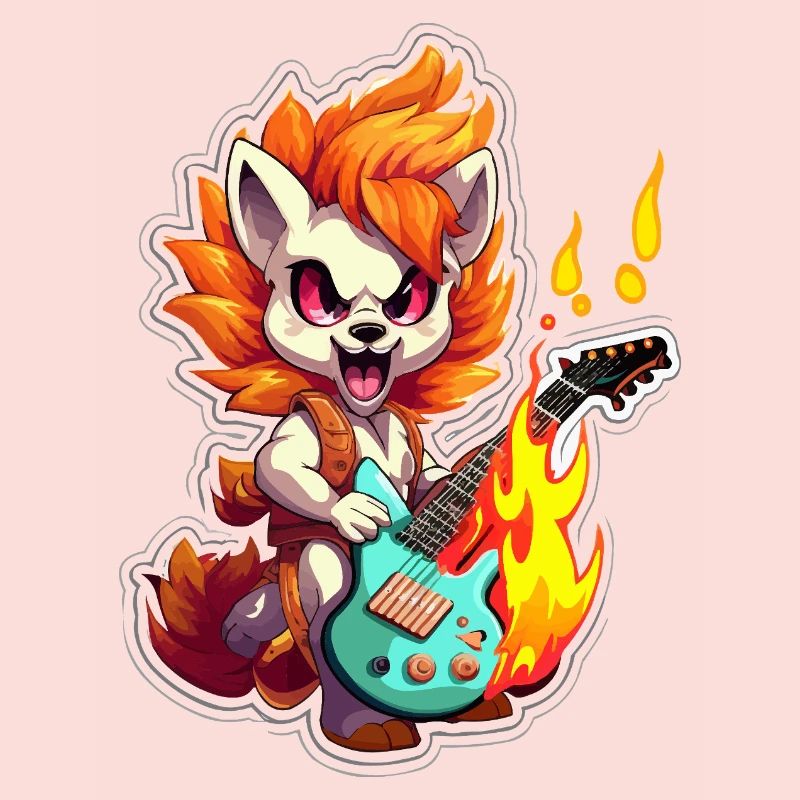 Feuerfuchs Gitarrist