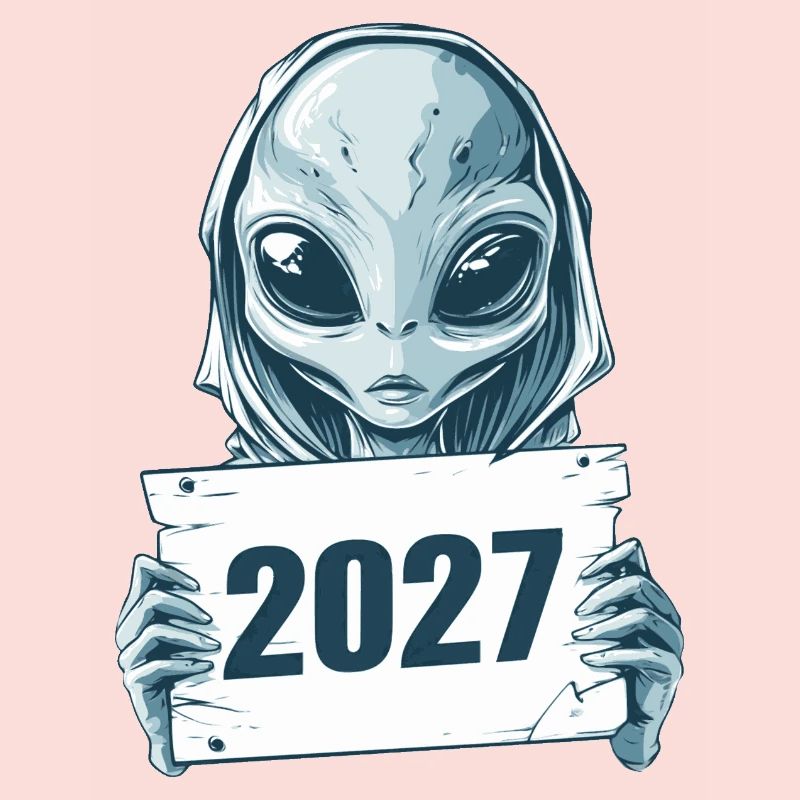 light blue alien 2027