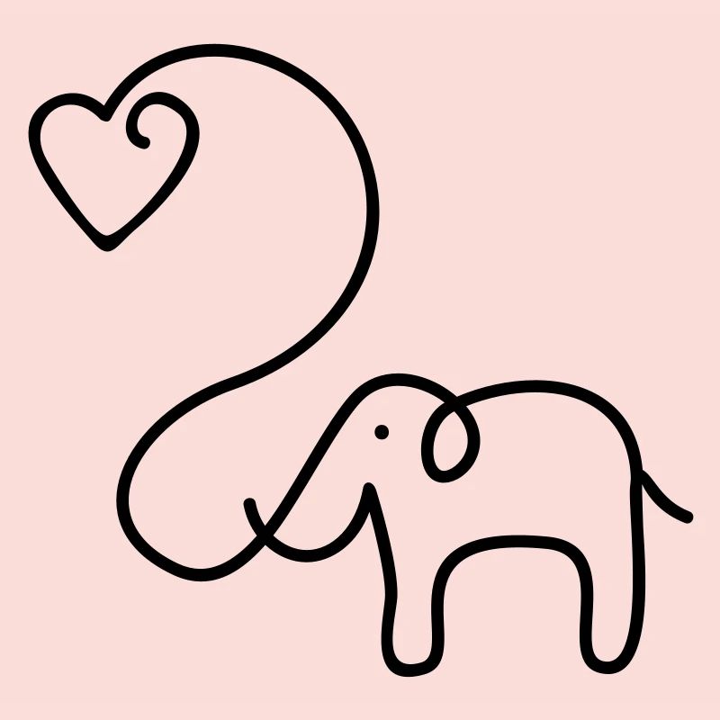 ELEFANT mit Herz