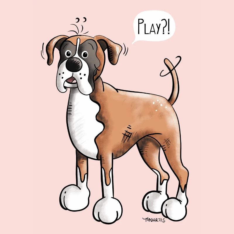 Deutscher Boxer Play