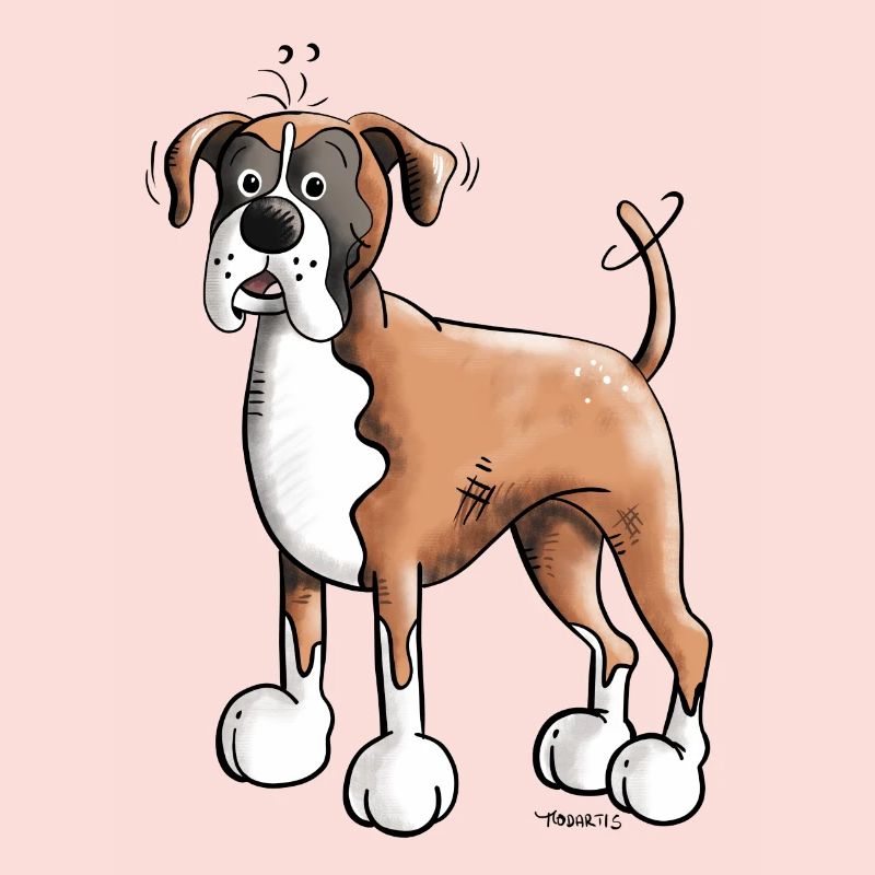Funny Deutscher Boxer - German Boxer - Dog