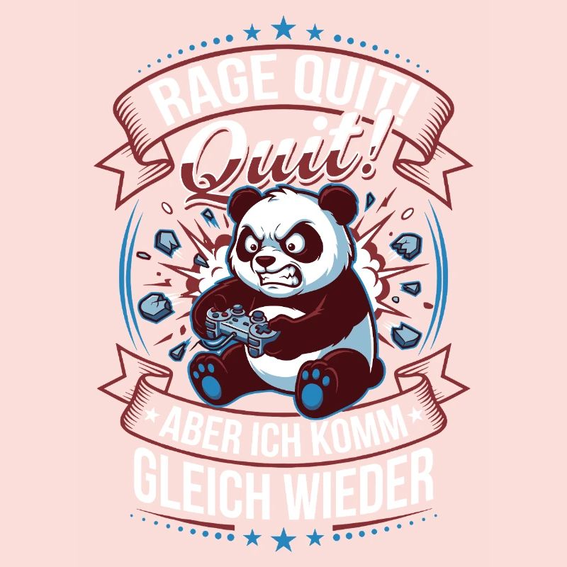 Rage Quit Panda Come Back Soon