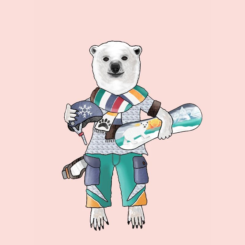 Polar Rider Polar Bear