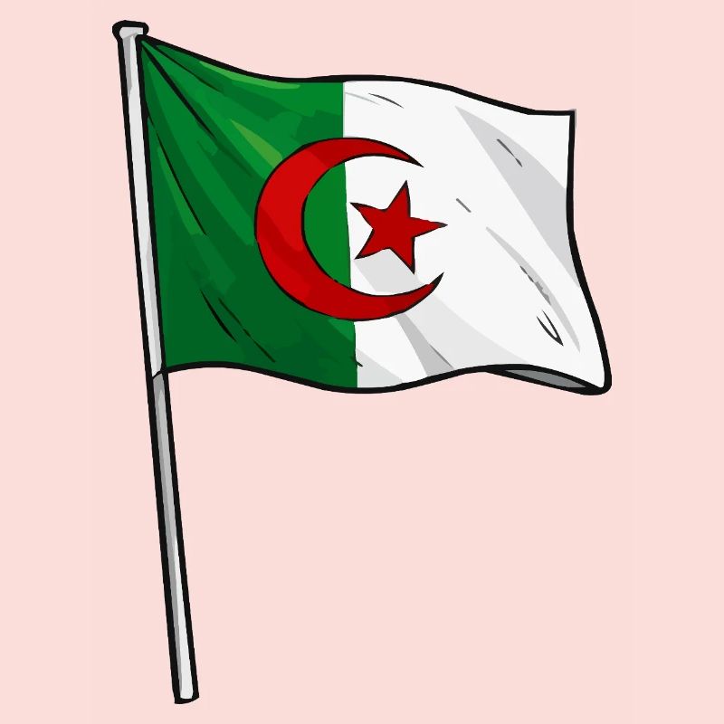 Drapeau algérien