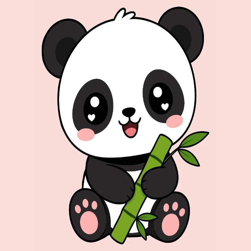 Panda Bamboo Charm