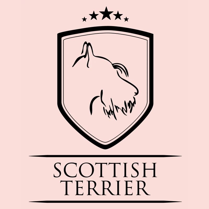 SCOTTISH TERRIER WAPPEN