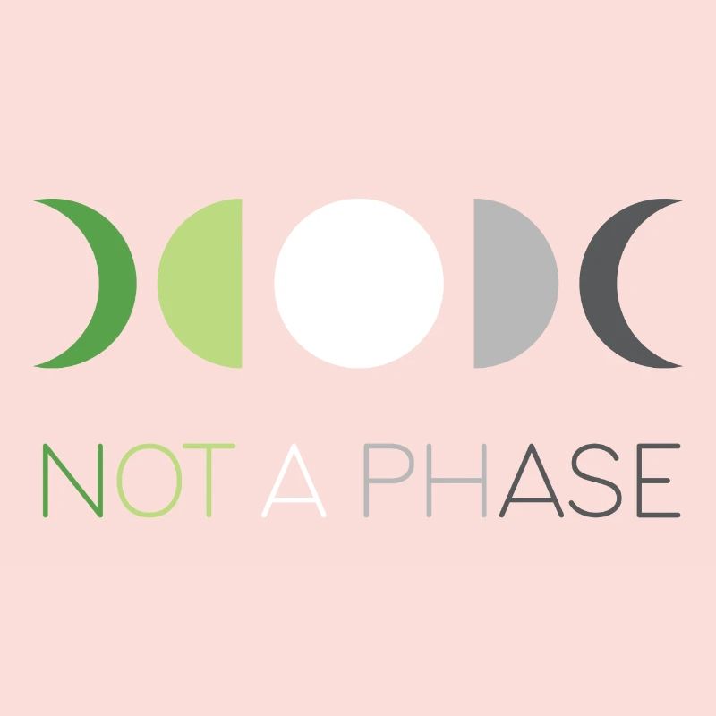 LGBTQ Pride Month - Not a Phase - Aromantic
