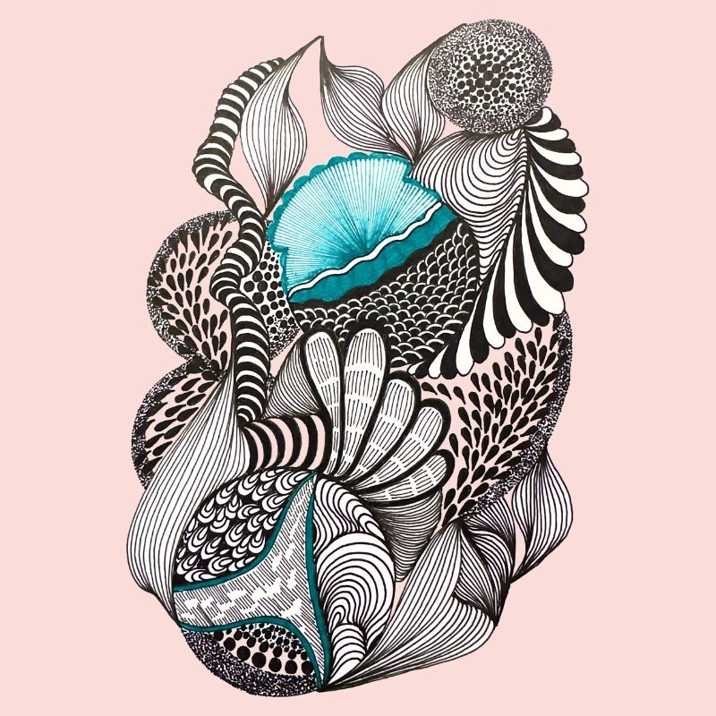 Oceanic Ink Patterns