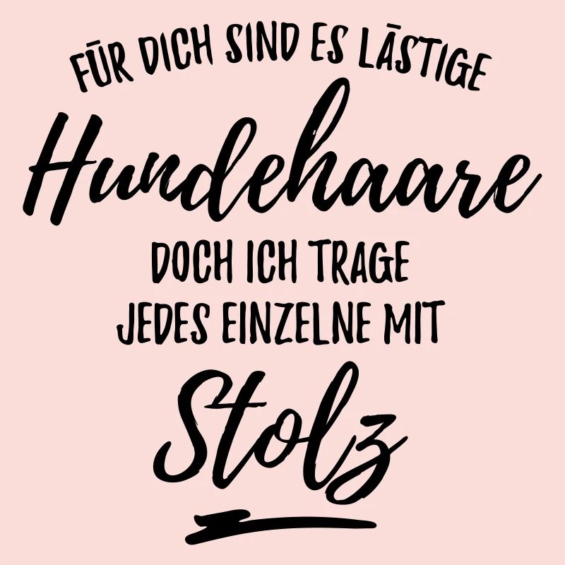 Stolzer Hundehaare-Träger