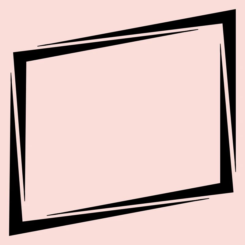 Cadre rectangle bouclier