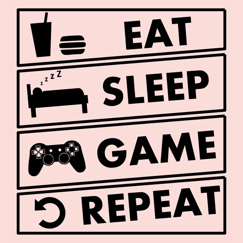 eat sleep game repeat