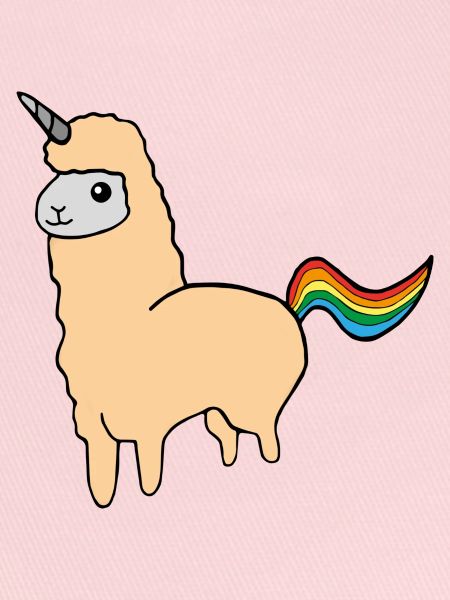 Alpaka Einhorn