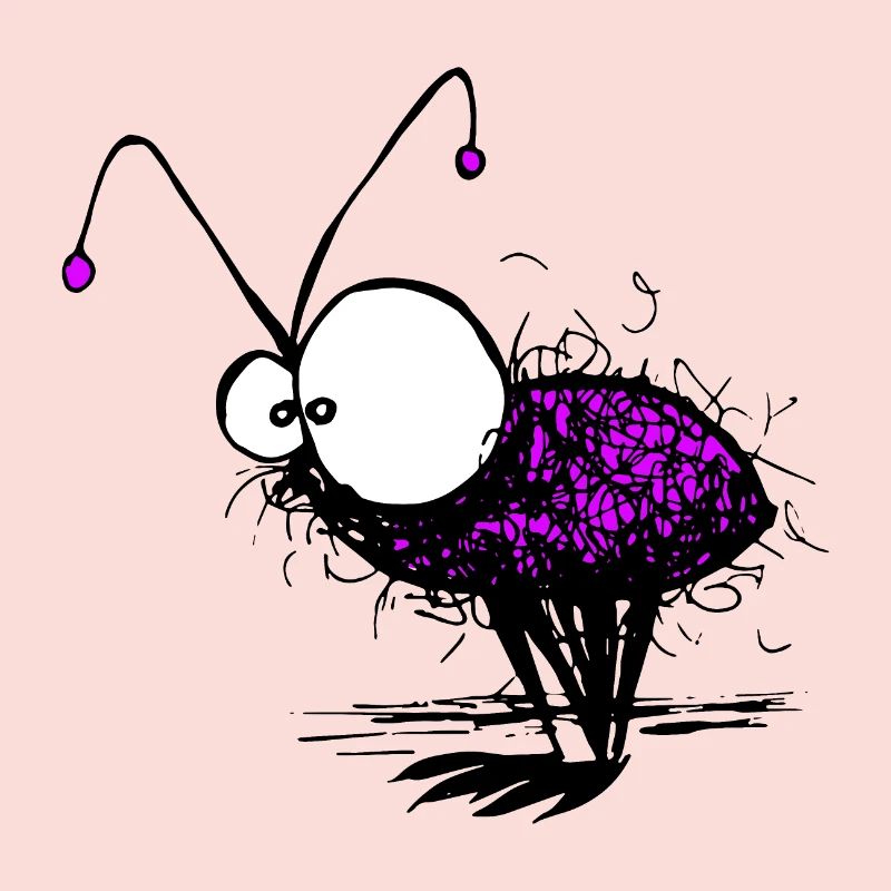 Illustration drôle de Mayfly