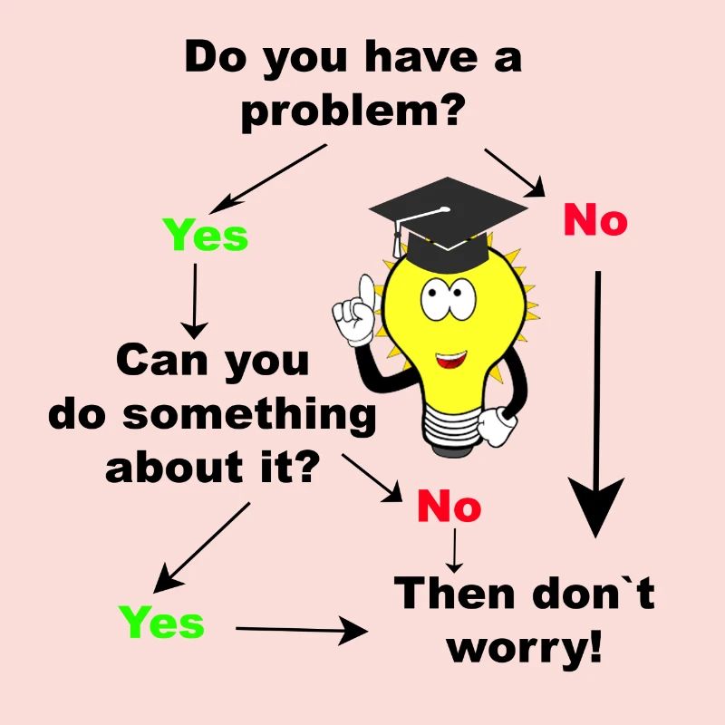 Do you have problem Schüler Student Geschenk Idee