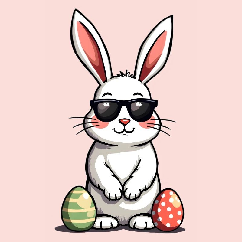 Lapin de Pâques cool