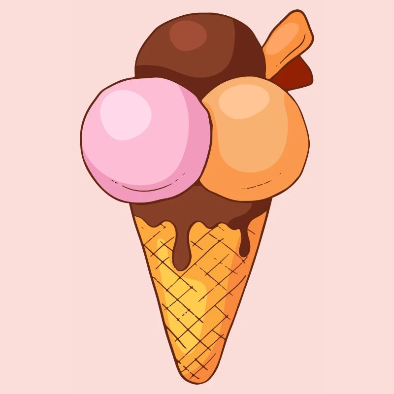 Crème glacée, crème glacée, crème glacée, crème glacée, boule, crème glacée, sundae