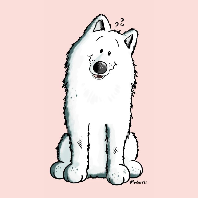 Cute Samoyed