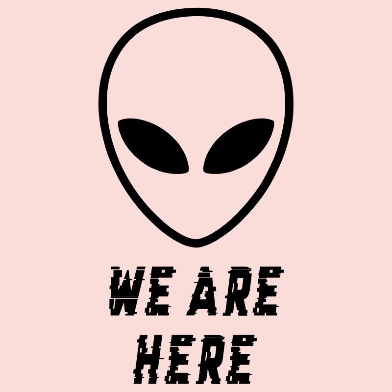 Alien waren hier