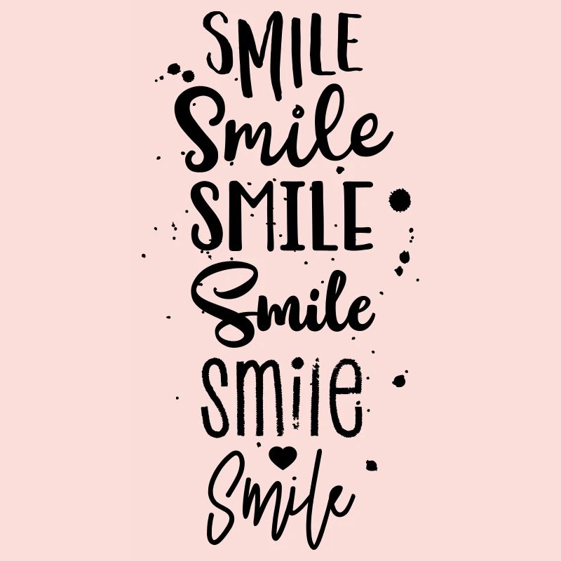 Souriez dans différents styles
