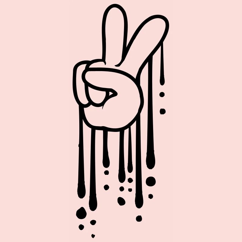 Gouttes de Graffiti Peace