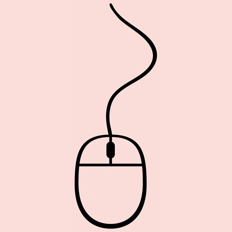 câble d'ordinateur souris clic de commande pc ordi
