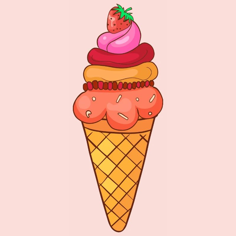 Eis Speiseeis Eiskrem Eiscreme Kugeleis Eisbecher