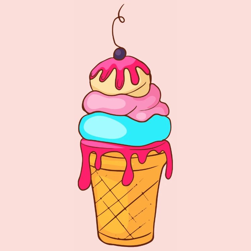 Eis Speiseeis Eiskrem Eiscreme Kugeleis Eisbecher