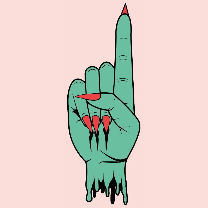 SpaceHoop - Blaue Hand