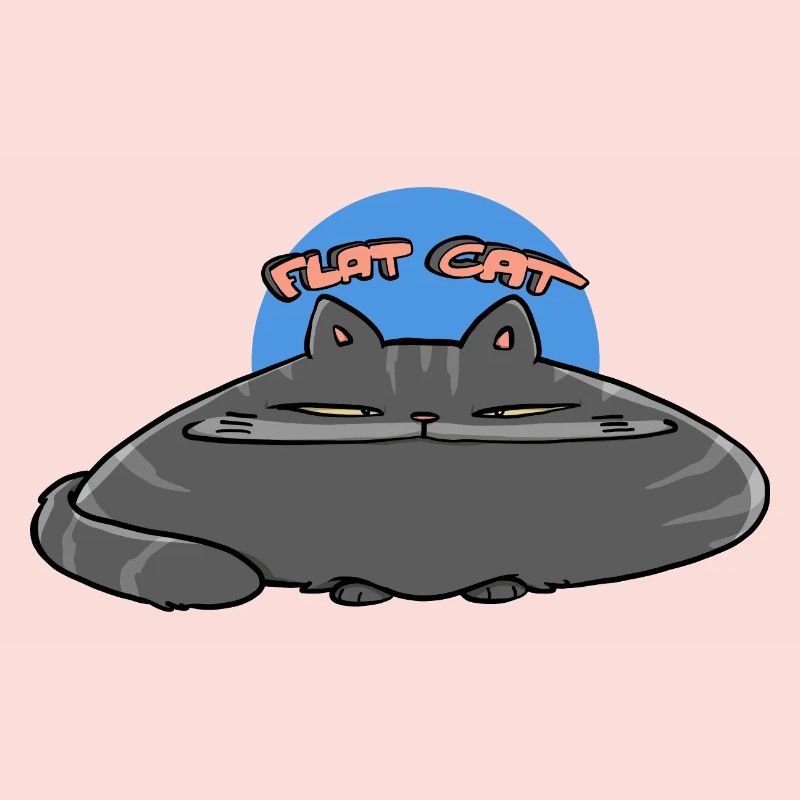 Flat Cat