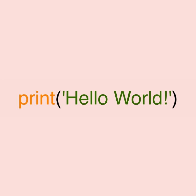 Hello World Python