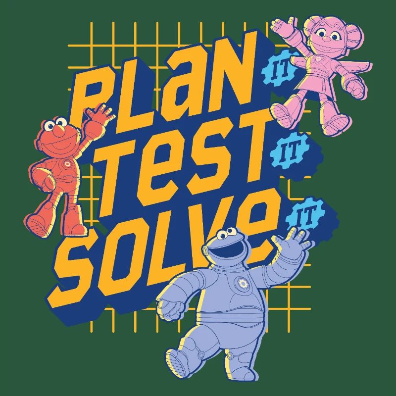 Mecha Builders Team Plan It, Test It, Solve It
