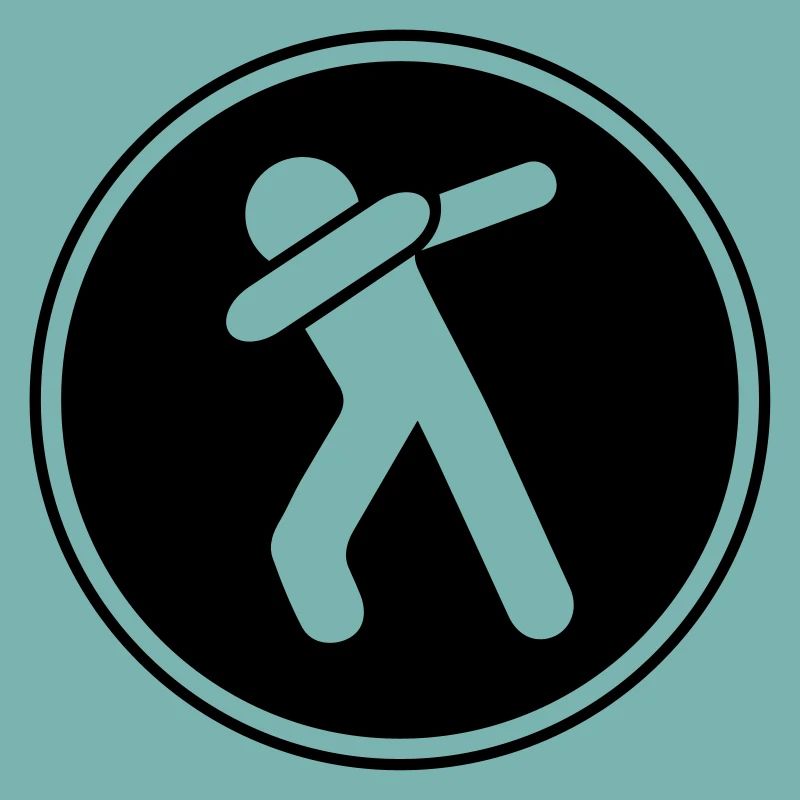 dabbing man icon